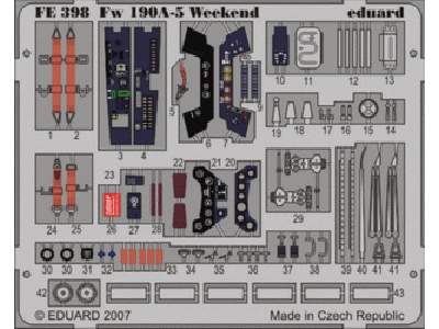 Fw 190A-5 Weekend 1/48 - Eduard - - image 1