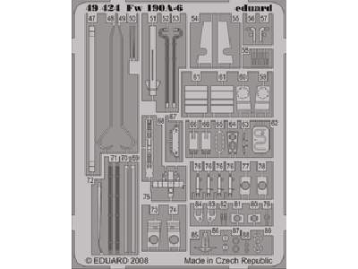 Fw 190A-6 S. A. 1/48 - Hasegawa - image 1