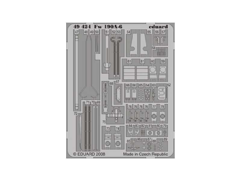 Fw 190A-6 S. A. 1/48 - Hasegawa - image 1