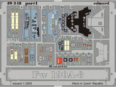 Fw 190A-8 1/48 - Tamiya - image 1