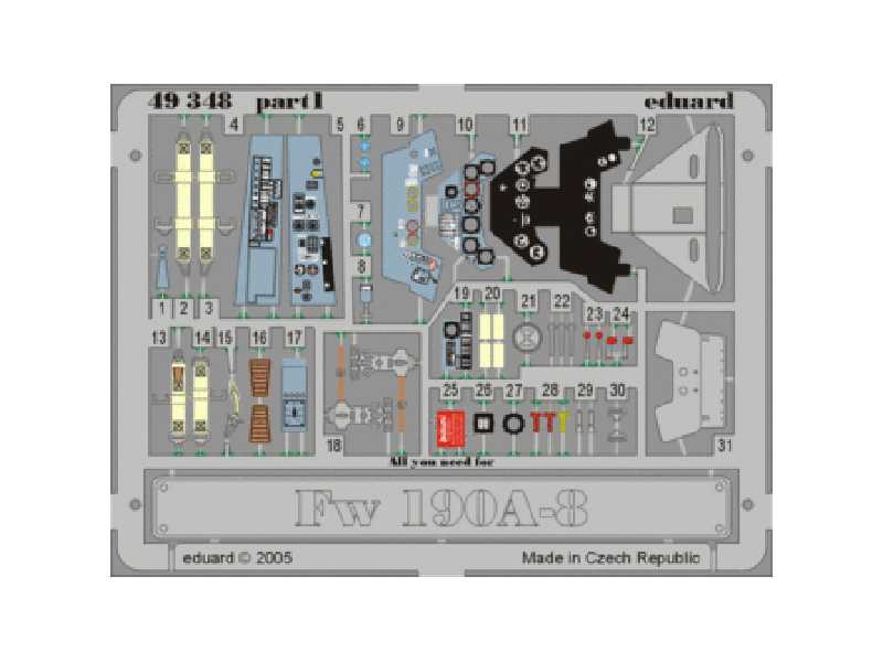 Fw 190A-8 1/48 - Tamiya - image 1