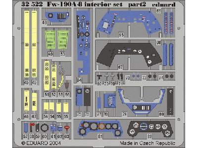 Fw 190A-8 interior 1/32 - Hasegawa - image 2