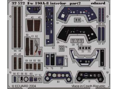 Fw 190A-8 interior 1/32 - Hasegawa - image 3