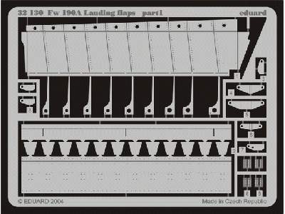 Fw 190A-8 landing flaps (new tool) 1/32 - Hasegawa - image 2