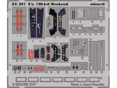 Fw 190A-8 Weekend 1/48 - Eduard - - image 1