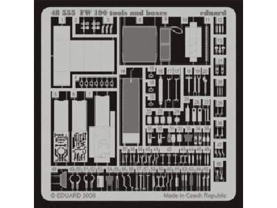 Fw 190A/ F tools and boxes 1/48 - image 1