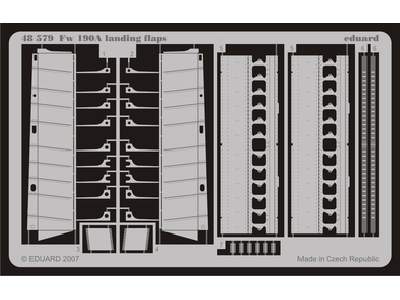Fw 190A landing flaps 1/48 - Hasegawa - image 1