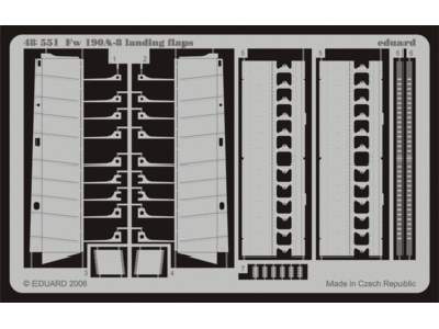 Fw 190A landing flaps 1/48 - Eduard - image 1