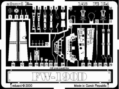 Fw 190D 1/48 - Dragon - - image 1