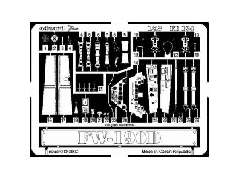 Fw 190D 1/48 - Dragon - - image 1