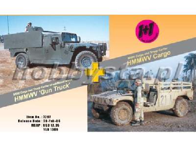 HMMWV "Gun Truck" + HMMWV Cargo - image 1