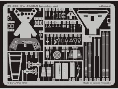 Fw 190D-9 interior 1/32 - Hasegawa - image 1