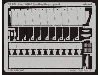 Fw 190D-9 landing flaps 1/32 - Hasegawa - image 1