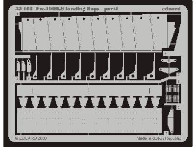 Fw 190D-9 landing flaps 1/32 - Hasegawa - image 2