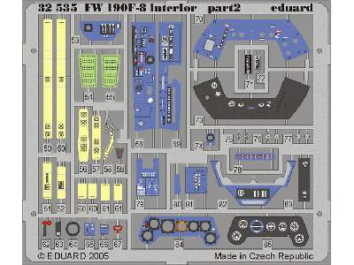 Fw 190F-8 interior 1/32 - Hasegawa - image 2