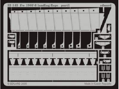 Fw 190F-8 landing flaps 1/32 - Hasegawa - image 1