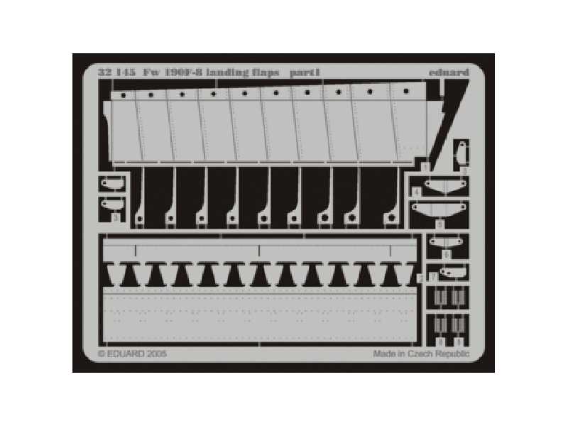 Fw 190F-8 landing flaps 1/32 - Hasegawa - image 1