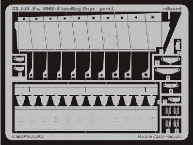 Fw 190F-8 landing flaps 1/32 - Hasegawa - image 2