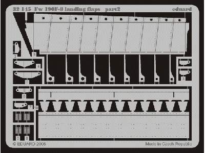 Fw 190F-8 landing flaps 1/32 - Hasegawa - image 3