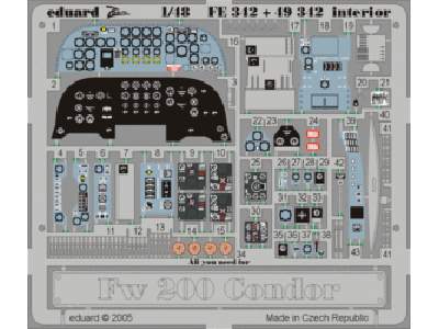 Fw 200 Condor interior 1/48 - Trumpeter - - image 1