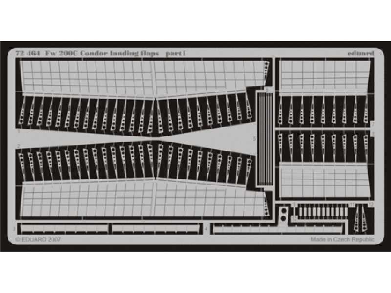 Fw 200C Condor landing flaps 1/72 - Revell - image 1