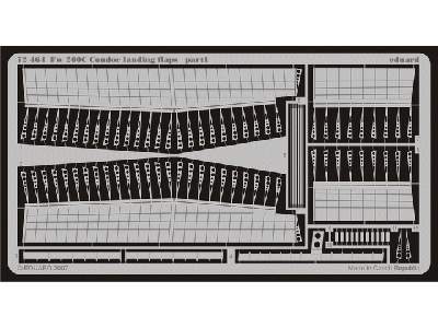 Fw 200C Condor landing flaps 1/72 - Revell - image 2