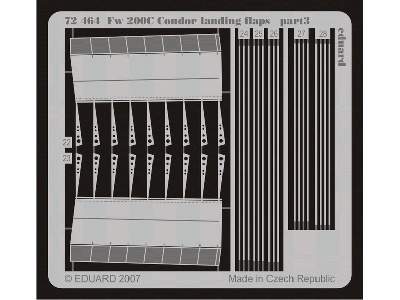 Fw 200C Condor landing flaps 1/72 - Revell - image 4