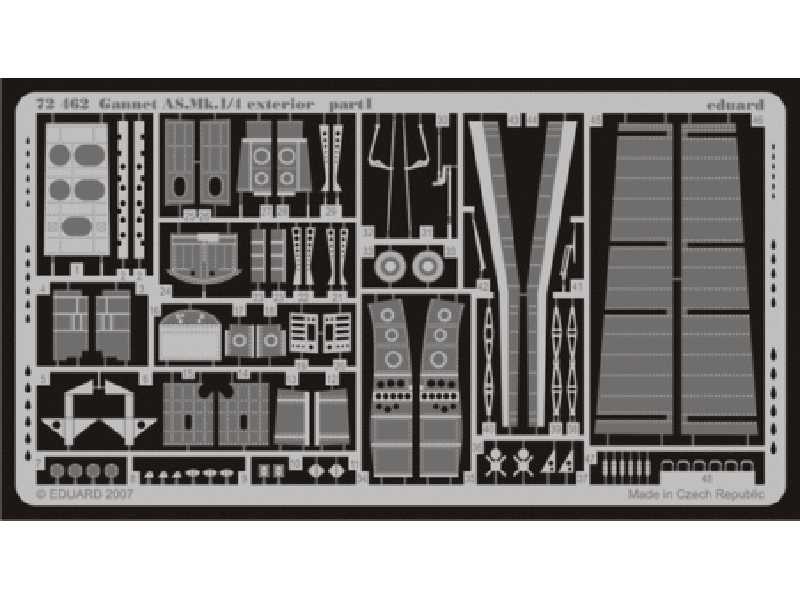 Gannet AS. Mk.1/4 exterior 1/72 - Trumpeter - image 1