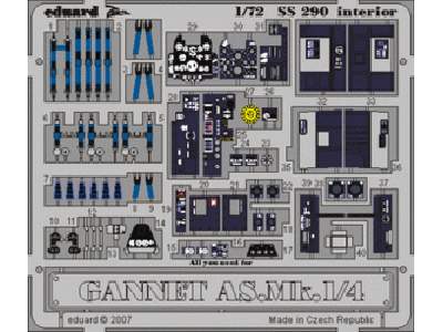 Gannet AS. Mk.1/4 interior 1/72 - Trumpeter - image 1