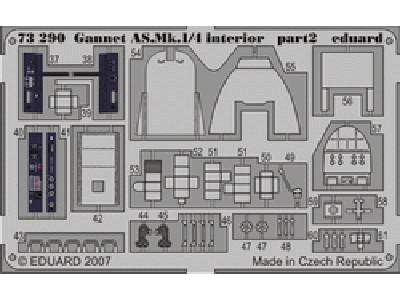 Gannet AS. Mk.1/4 interior 1/72 - Trumpeter - image 3