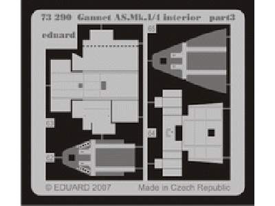 Gannet AS. Mk.1/4 interior 1/72 - Trumpeter - image 4