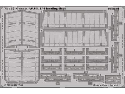 Gannet AS. Mk.1/4 landing flaps 1/72 - Revell - image 1