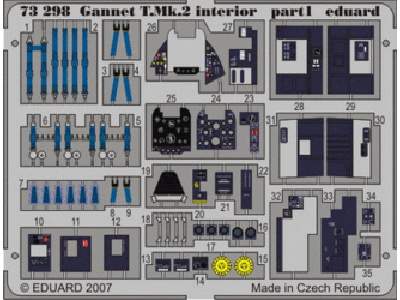 Gannet T. Mk.2 interior 1/72 - Trumpeter - image 1