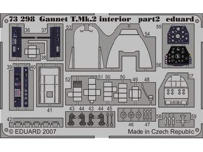 Gannet T. Mk.2 interior 1/72 - Trumpeter - image 3