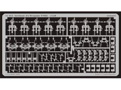 German AA Weapons WWII 1/350 - image 1