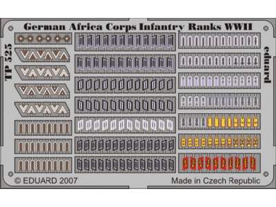 German Africa Corps Infantry Ranks WWII 1/35 - image 1