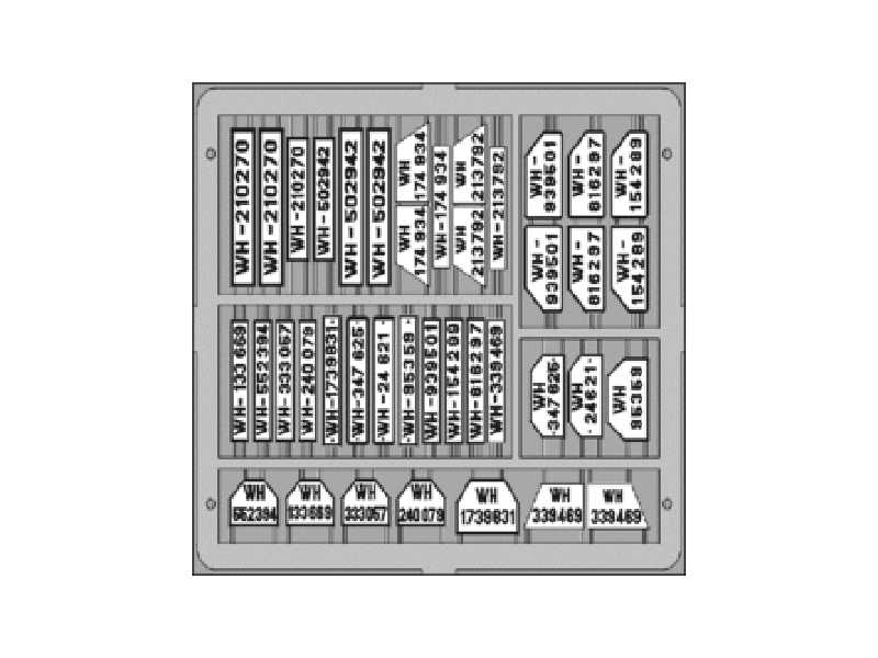 German Car Licence Plates 1/35 - image 1