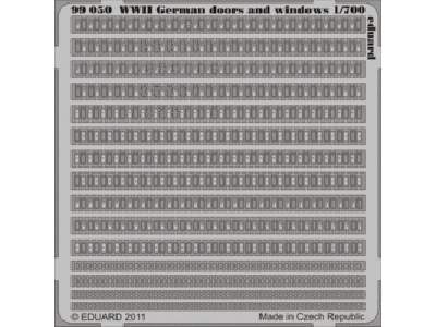 German doors and windows WWII 1/700 - image 1