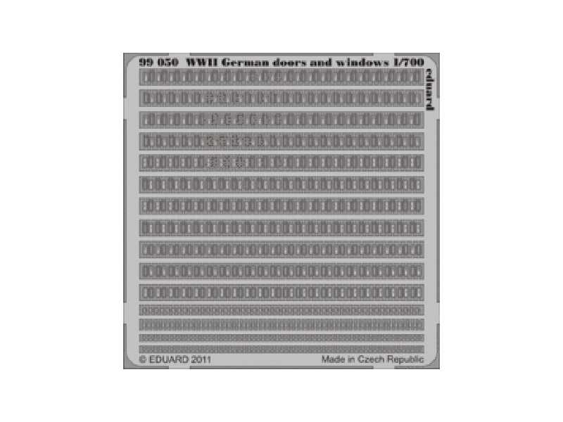 German doors and windows WWII 1/700 - image 1