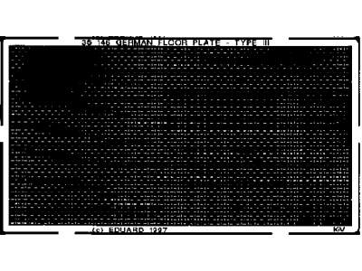 German floor plate III 1/35 - Universal - image 1