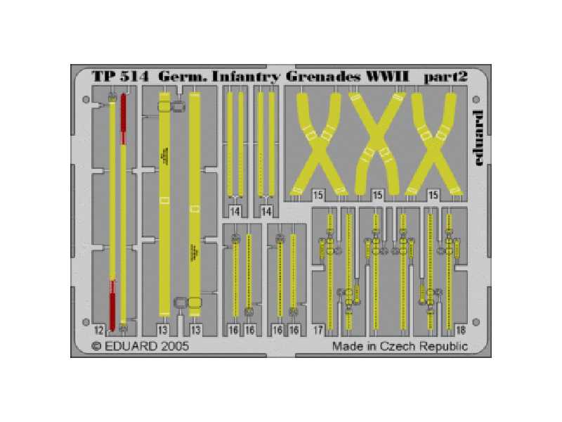 German Infantry Grenades WWII 1/35 - image 1