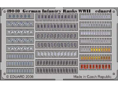 German Infantry Ranks WWII 1/48 - image 1