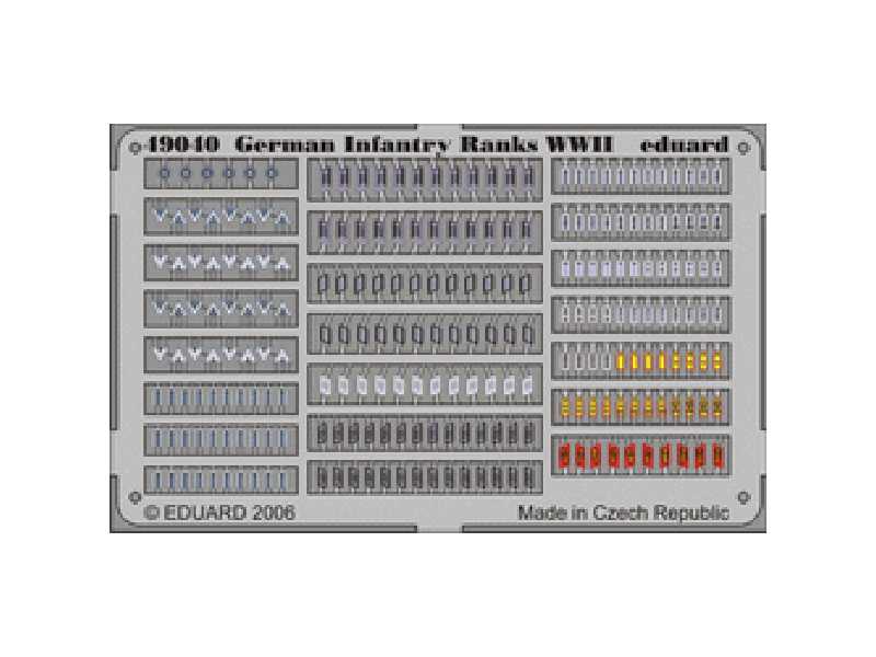 German Infantry Ranks WWII 1/48 - image 1