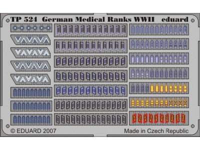 German Medical Ranks WWII 1/35 - image 1