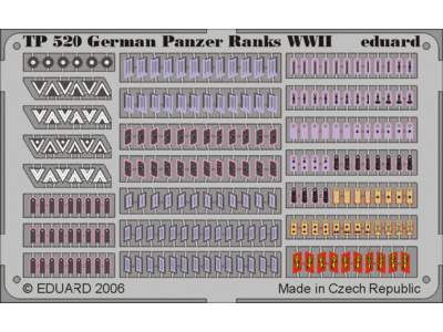 German Panzer Ranks WWII 1/35 - image 1