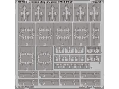 German ship AA guns WWII  1/350 1/350 - image 1