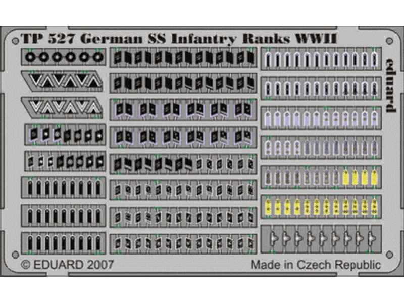 German SS Infantry Ranks WWII 1/35 - image 1