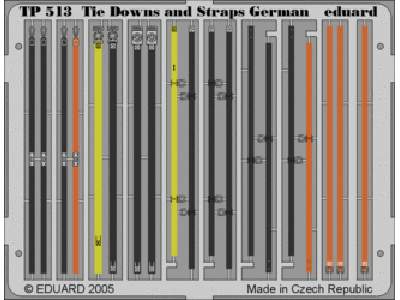 German Tie Down and Straps 1/35 - image 1