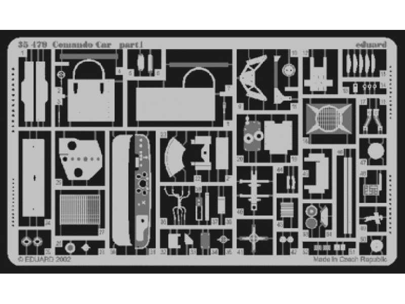 Grille Ausf. M fenders 1/35 - Alan - image 1