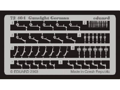 Gunsight German 1/72 - image 1